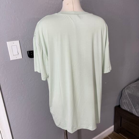 Comfrt Cloud Tee, Mint, XL - Picture 3 of 5